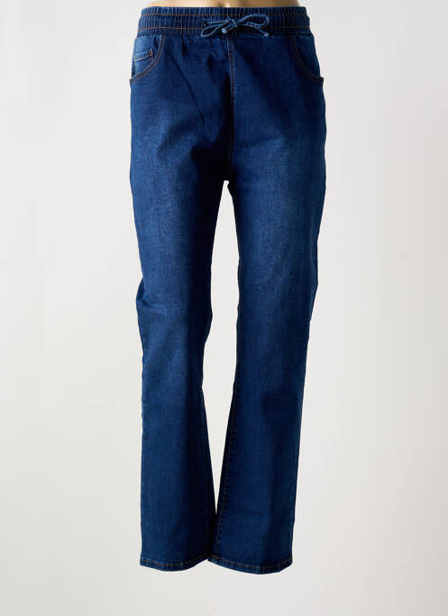 Blugi cu croială slim albastru BS JEANS femeie