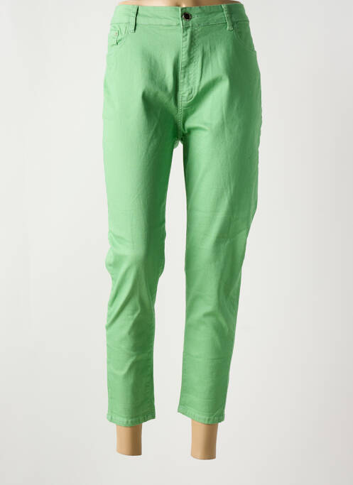 Pantalon 7/8 verde BS JEANS femeie