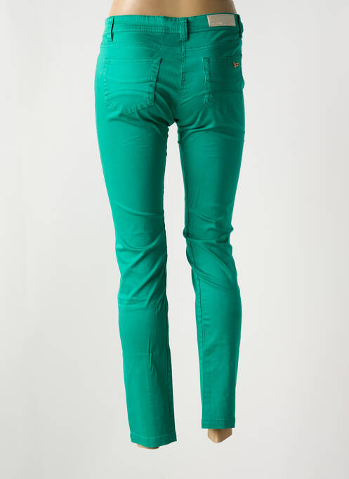 Blugi cu croială slim talie joasă talie joasă verde LES P'TITES BOMBES femme