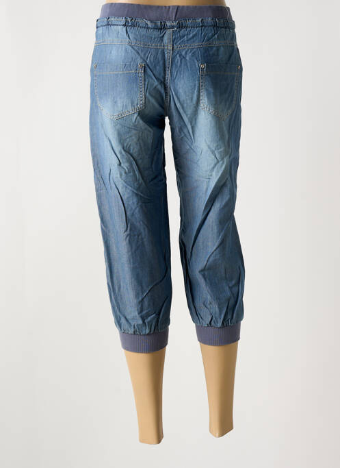 Pantalon trei sferturi albastru MISS CHIC femeie