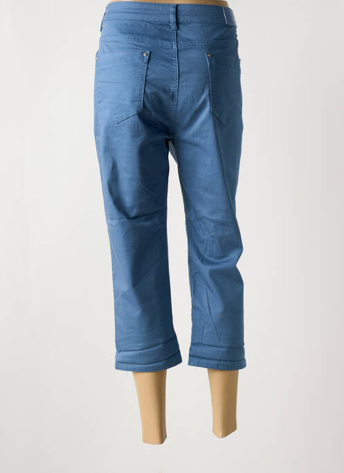 Pantalon trei sferturi albastru BS JEANS femeie