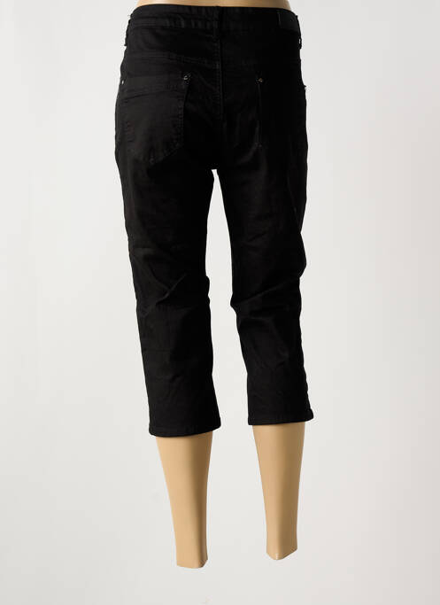 Pantalon trei sferturi negru BS JEANS femeie