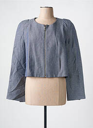 Jachete casual guler rotund albastru LES PETITES... femme
