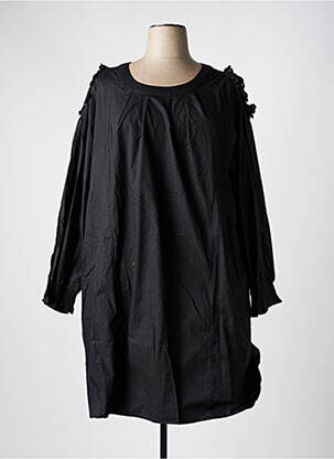 Rochie midi negru POMME ROUGE femeie