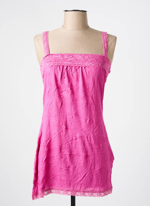 Top guler pătrat bretele subțiri roz VERO MODA femme