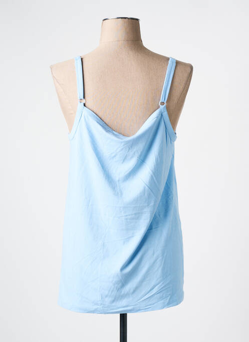 Top albastru NO SECRET femeie