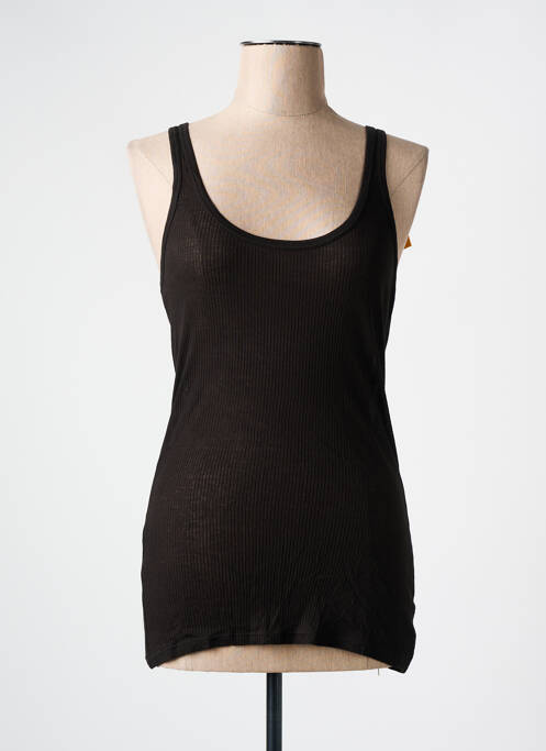 Maiou croială ajustată fără mâneci gri NOLITA femme