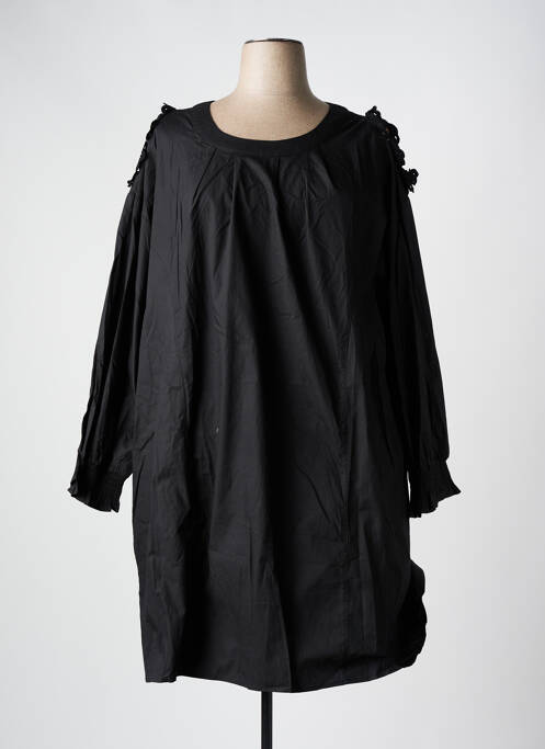 Rochie midi negru POMME ROUGE femeie