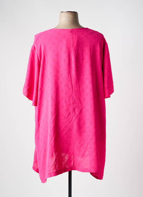 Tunică mâneci scurte roz 2W PARIS femeie