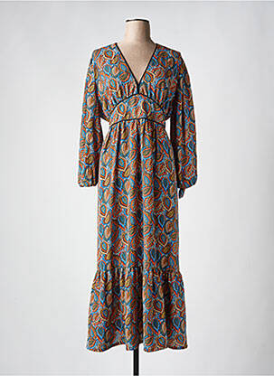 Rochie lungă albastru CHRISTY femeie