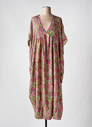 Rochie lungă roz PURPLE QUEEN femeie