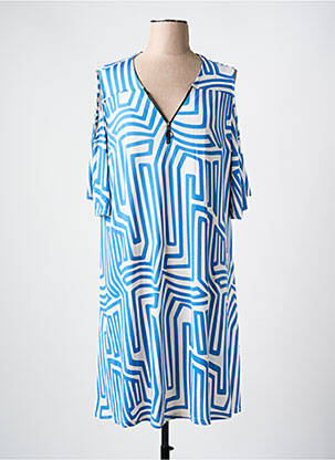 Rochie midi albastru 2W PARIS femeie