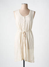 Rochie midi fără mâneci fără mâneci bej AMERICAN VINTAGE femeie