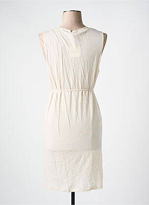 Rochie midi fără mâneci fără mâneci bej AMERICAN VINTAGE femeie