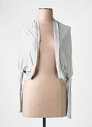 Vestă cu mâneci lungi gri LILI LOVELY femeie