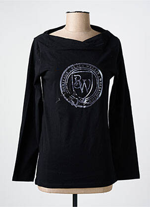 Tricou mâneci lungi mâneci lungi negru BLACK WELLIS femeie