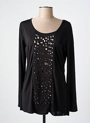 Top negru AKELA KEY femeie