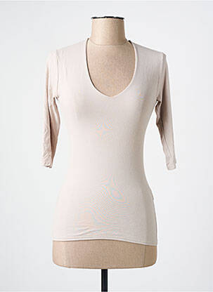 Tricou bej RENDEZ-VOUS femeie