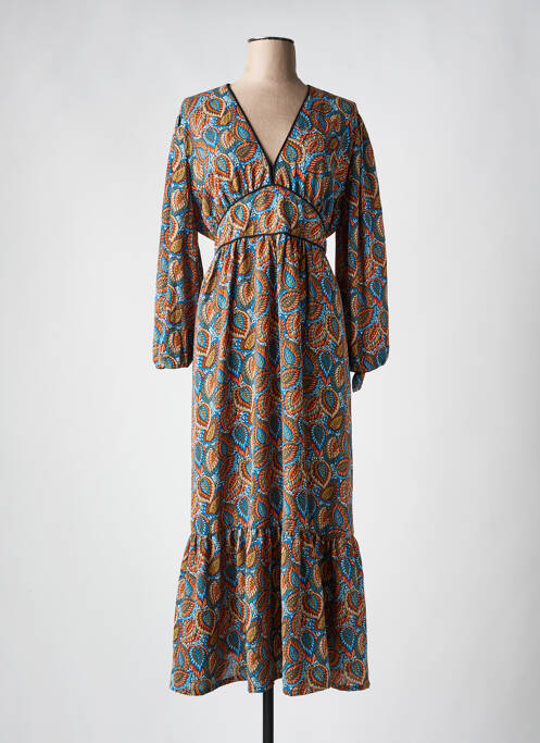 Rochie lungă albastru CHRISTY femeie