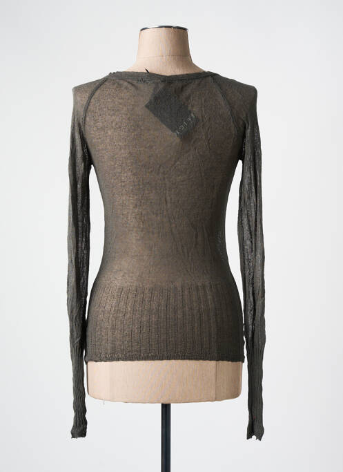 Vestă cu mâneci lungi gri BLACK LABEL femeie