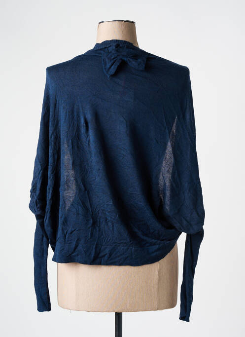 Vestă cu mâneci lungi albastru LILI LOVELY femeie