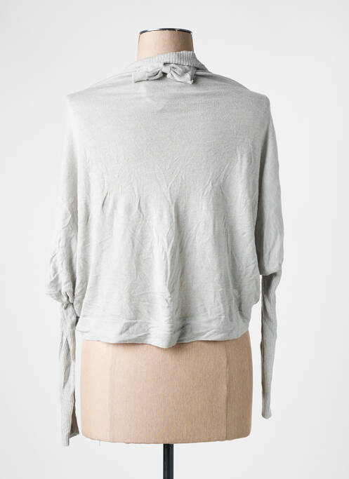 Vestă cu mâneci lungi gri LILI LOVELY femeie