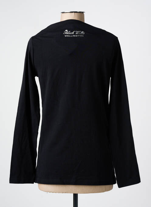 Tricou negru BLACK WELLIS femeie