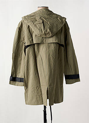 Jachete casual guler tip costum verde ARELINE femeie