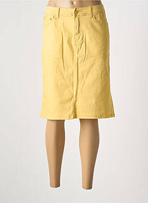 Fustă midi galben BIG SPADE femeie