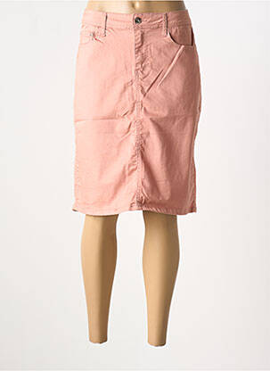 Fustă midi roz BS JEANS femeie