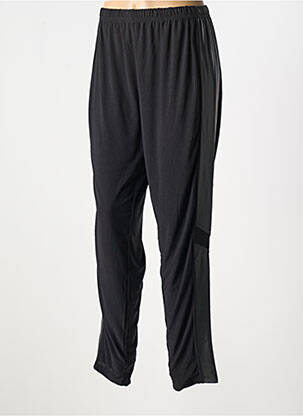 Pantalon drept talie elastică negru 2W PARIS femeie