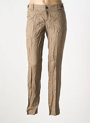 Pantalon slim buzunare bej MEXX femeie