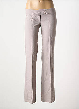 Pantalon slim buzunare gri LES P'TITES BOMBES femeie