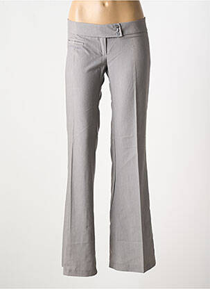 Pantalon slim buzunare gri LPB femeie