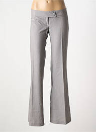 Pantalon slim buzunare gri LPB femeie