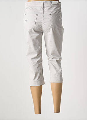 Pantalon trei sferturi buzunare gri ANNA MONTANA femeie