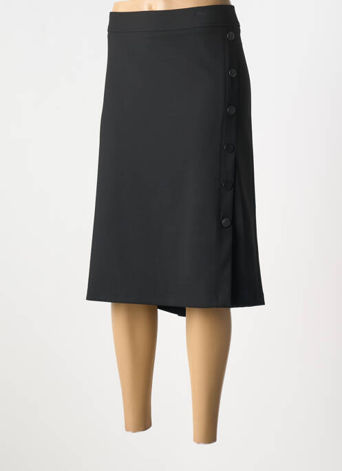 Fustă midi negru GRIFFON femeie