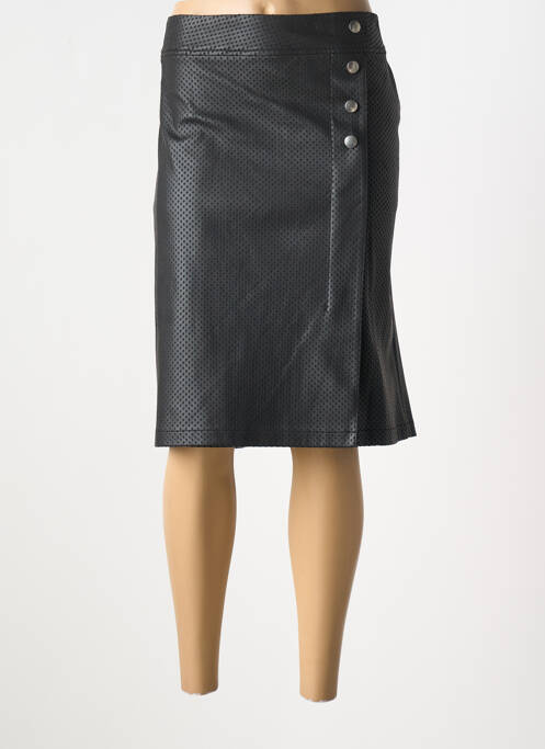 Fustă midi negru GRIFFON femeie