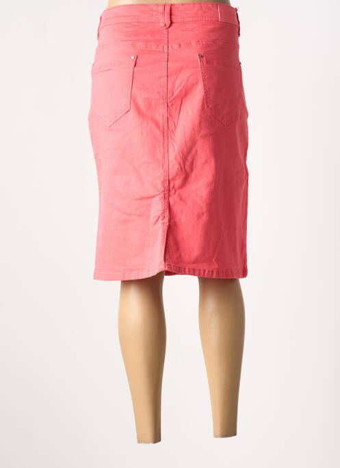 Fustă midi roz BIG SPADE femeie