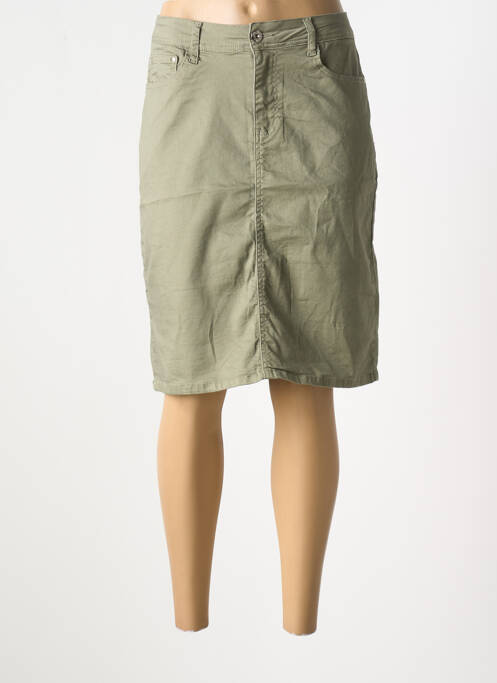 Fustă midi verde BS JEANS femeie