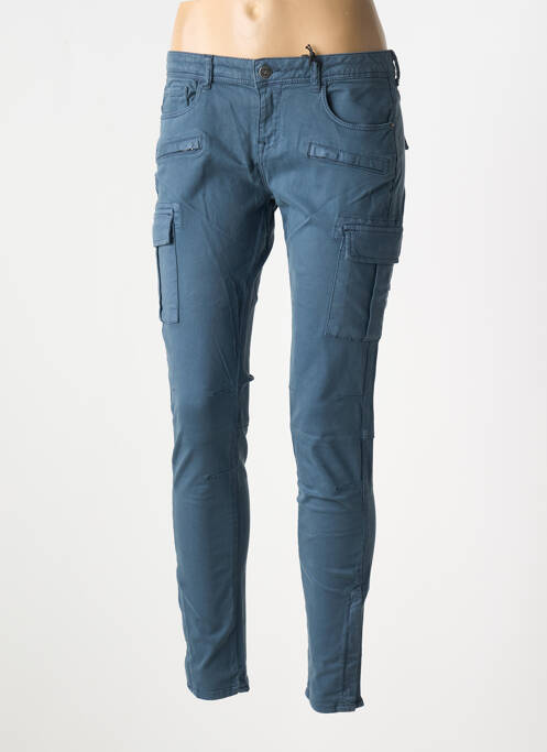 Pantalon slim albastru CIMARRON femeie