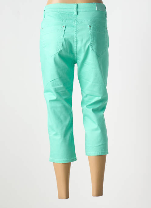 Pantalon trei sferturi verde BS JEANS femeie