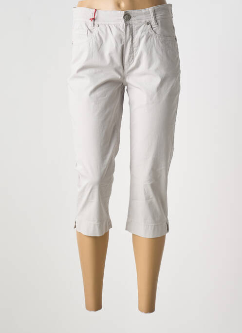 Pantalon trei sferturi gri ANNA MONTANA femeie