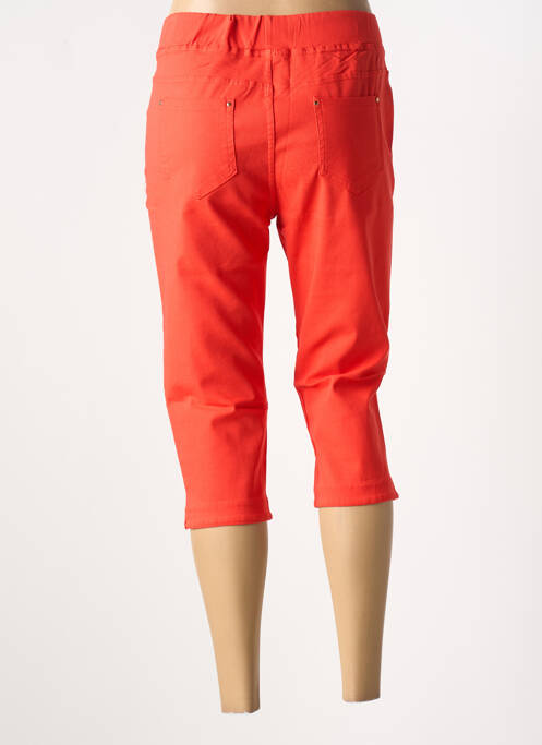 Pantalon trei sferturi roșu CHRISTY femeie