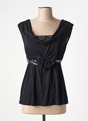 Top negru GANJANA femeie