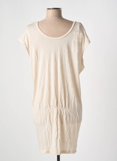 Tunică mâneci scurte bej AMERICAN VINTAGE femeie