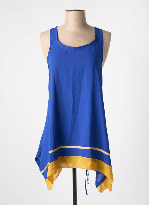 Tunică fără mâneci albastru JULIE femeie