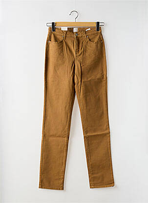 Blugi cu croială slim maro KANOPE femeie