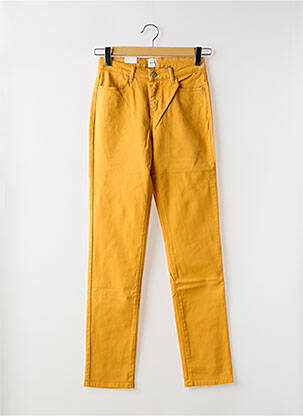 Blugi cu croială slim galben KANOPE femeie