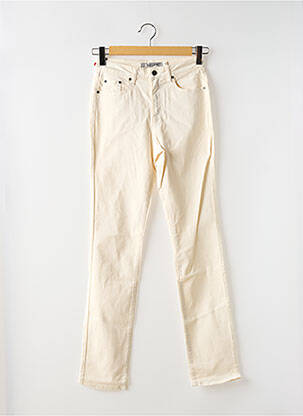 Pantalon slim bej KANOPE femeie